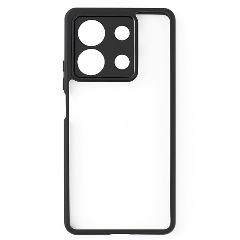 For Xiaomi Redmi Note 13 5G Slim Case TPU+PC Hybrid Protective Phone Cover