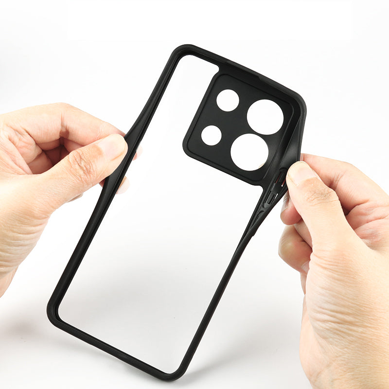 For Xiaomi Redmi Note 13 Pro 5G / Poco X6 5G Case Shockproof TPU+PC Hybrid Phone Case
