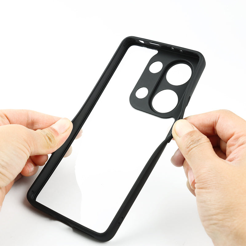 For Xiaomi Redmi Note 13 Pro 4G / Poco M6 Pro 4G Case TPU+PC Hybrid Shockproof Phone Cover