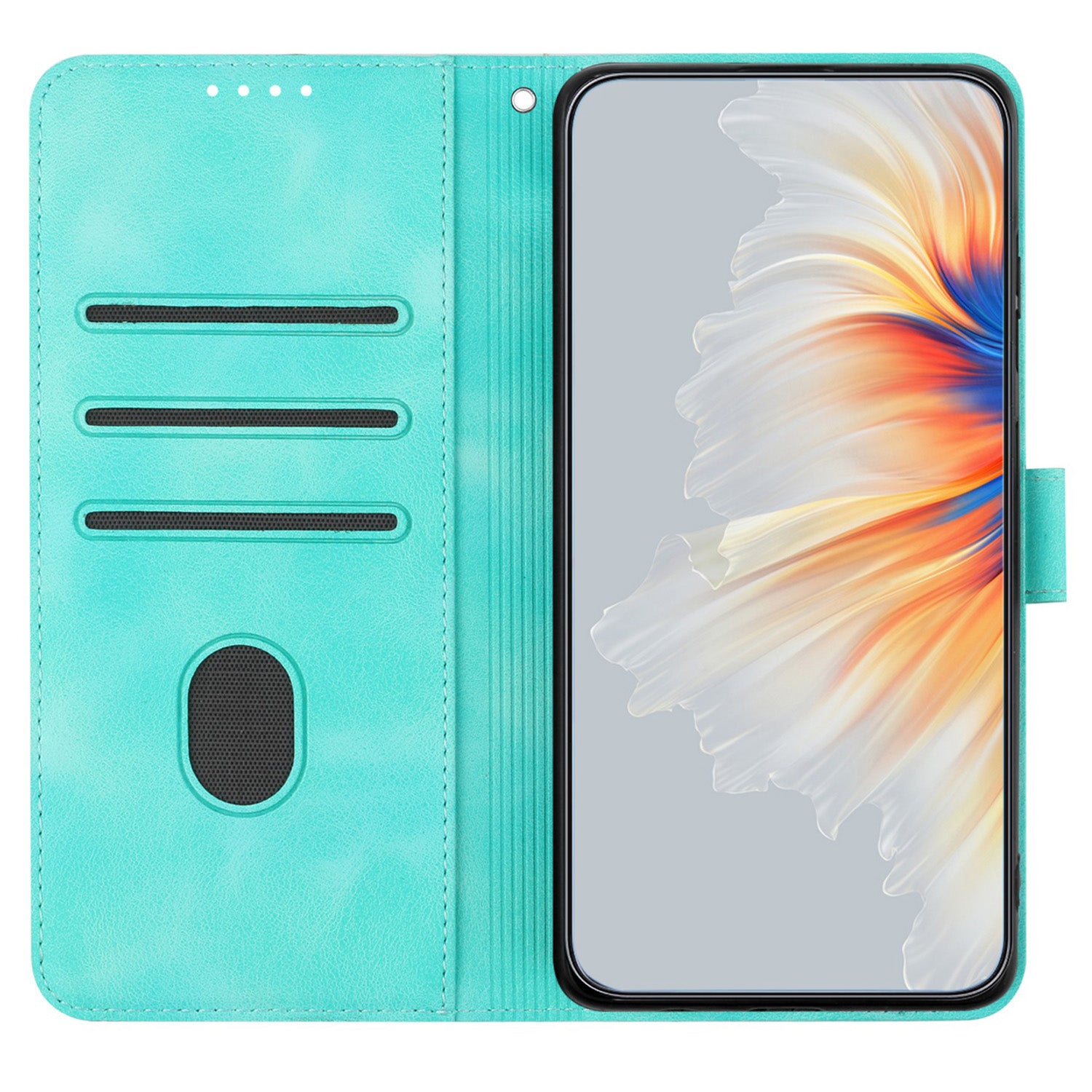 YX003 For Google Pixel 9 Stand Case Scratch-Proof Imprinted Leather Wallet Phone Cover