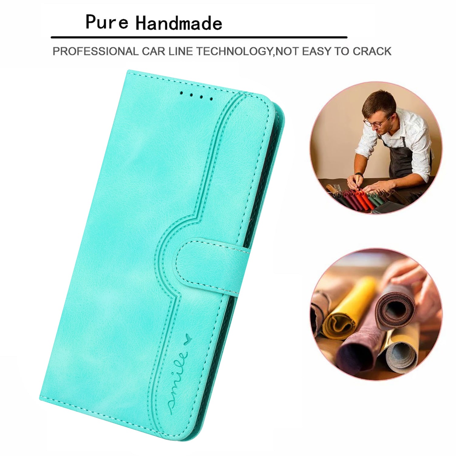YX003 For Google Pixel 9 Stand Case Scratch-Proof Imprinted Leather Wallet Phone Cover