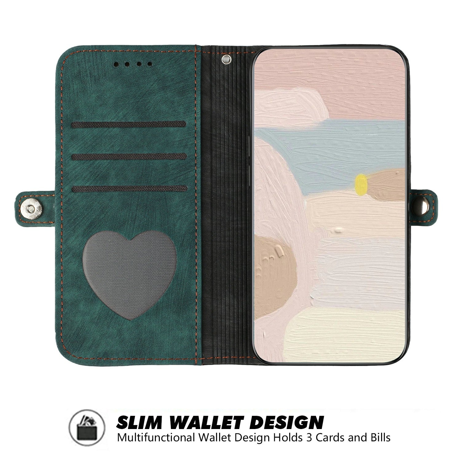 YX0020 For Google Pixel 9 Pro Protective Case PU Leather Wallet Phone Cover with Strap