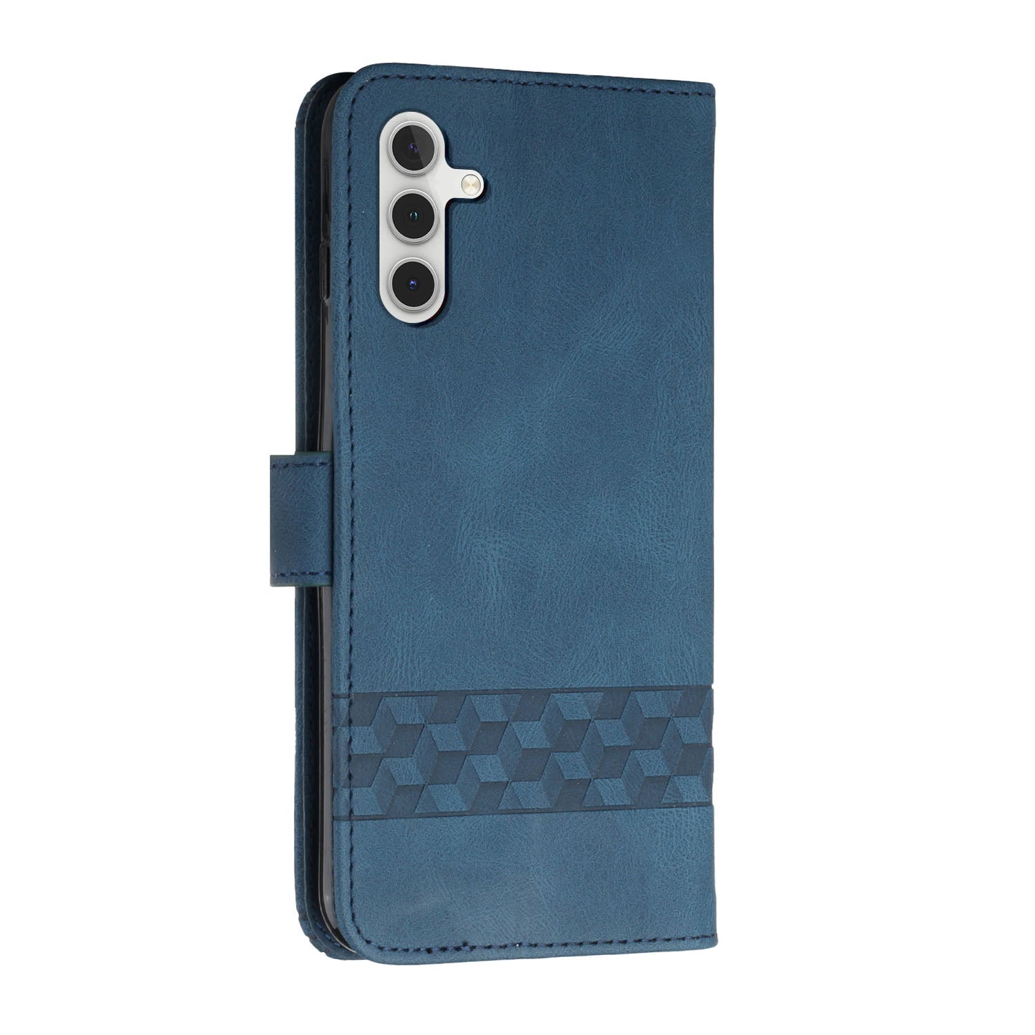 YX0010 Series for Samsung Galaxy S24+ Case Imprinted PU Leather Wallet Protective Cover