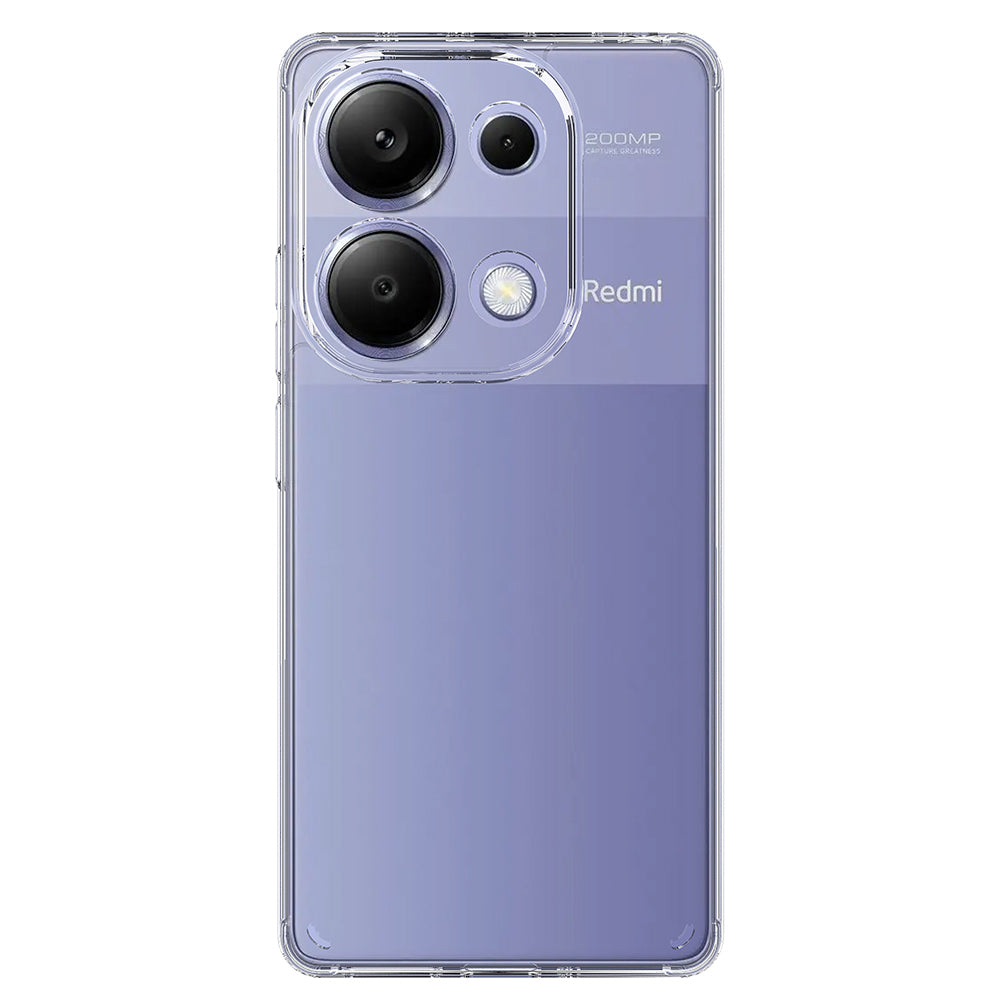 For Xiaomi Redmi Note 13 Pro 4G / Poco M6 Pro 4G Clear Case TPU+Acrylic Back Phone Cover