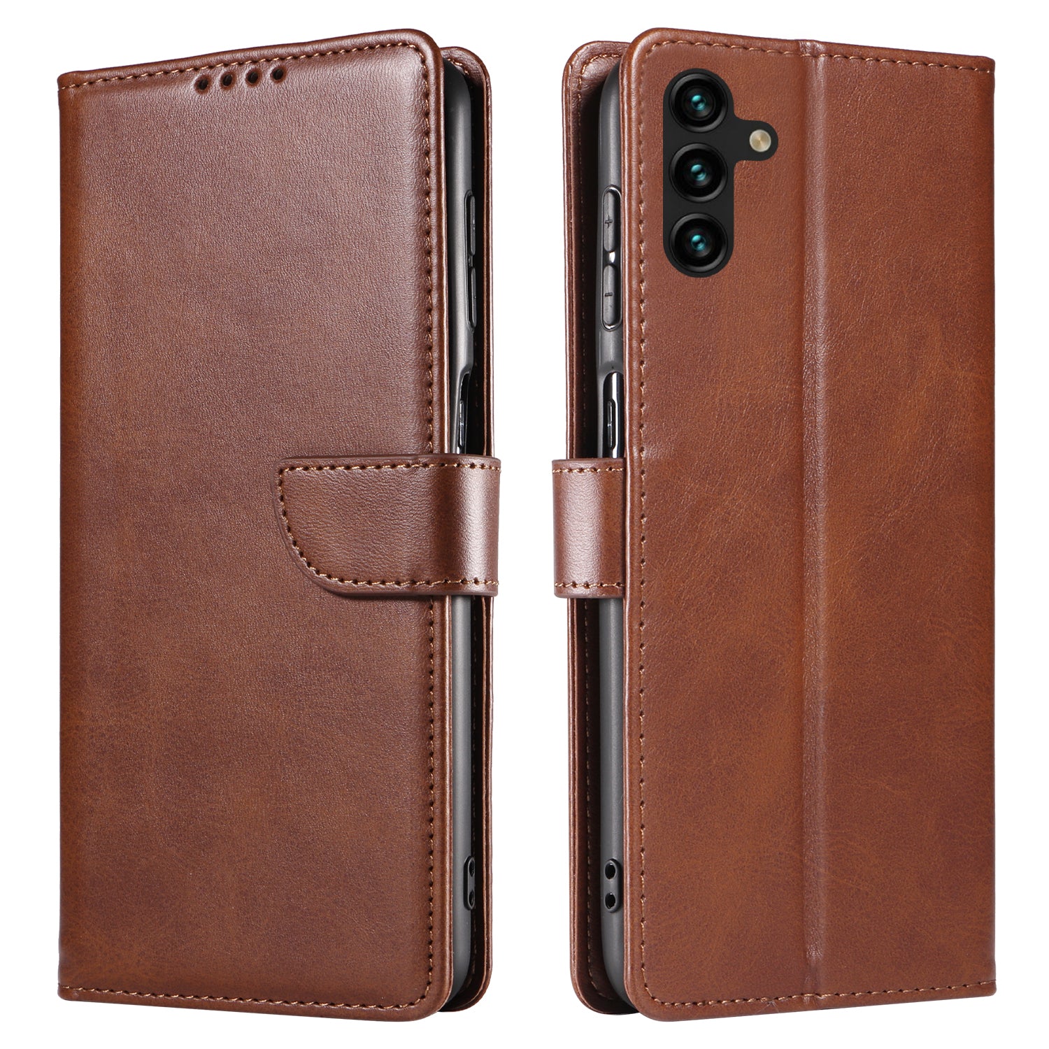 For Samsung Galaxy S23 FE Magnetic Case Leather Stand Phone Protector with Card Slots