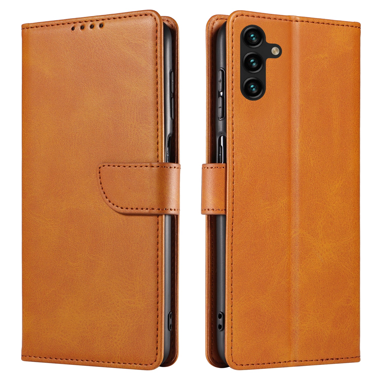 For Samsung Galaxy S23 FE Magnetic Case Leather Stand Phone Protector with Card Slots