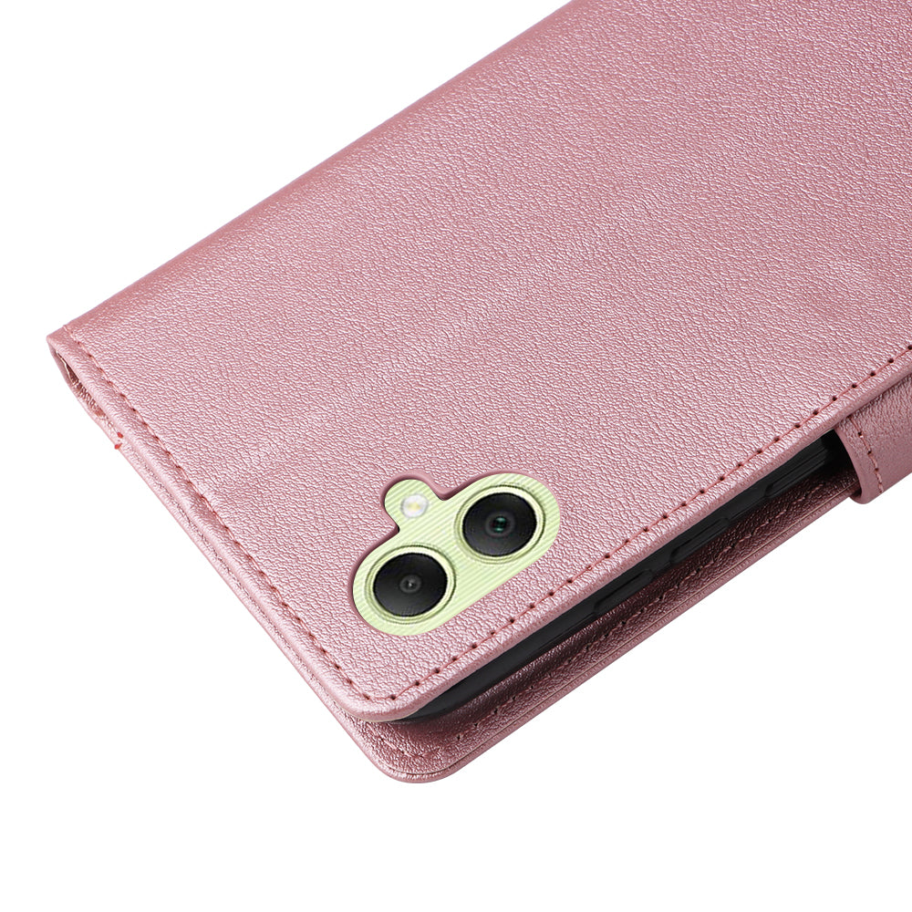 For Samsung Galaxy A05 4G Leather Case Card Slots Flip Phone Cover with Magnetic Closure