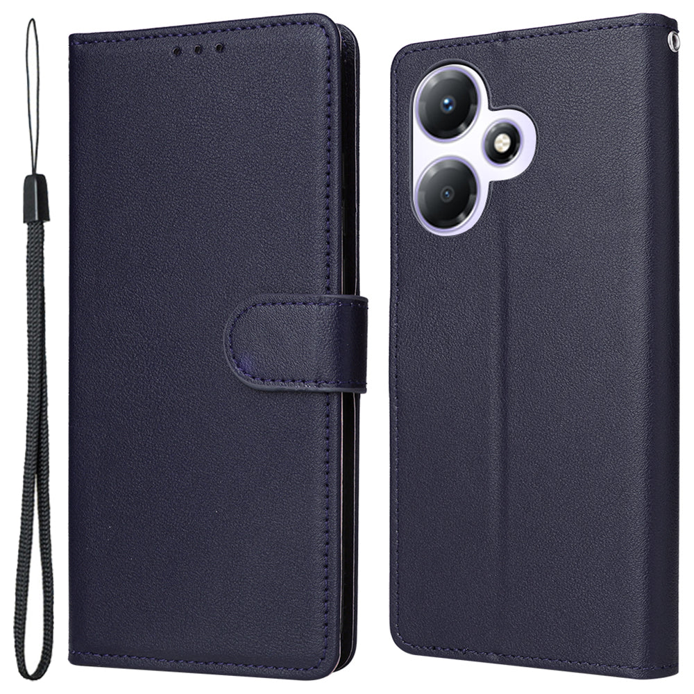 For Transsion Infinix Hot 30 Play Magnetic Case PU Leather Card Holder Phone Cover