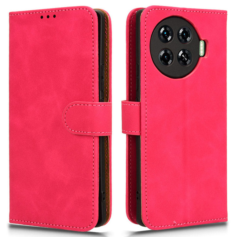 For Transsion Tecno Spark 20 Pro+ Case Flip PU Leather+TPU Drop-resistant Phone Cover