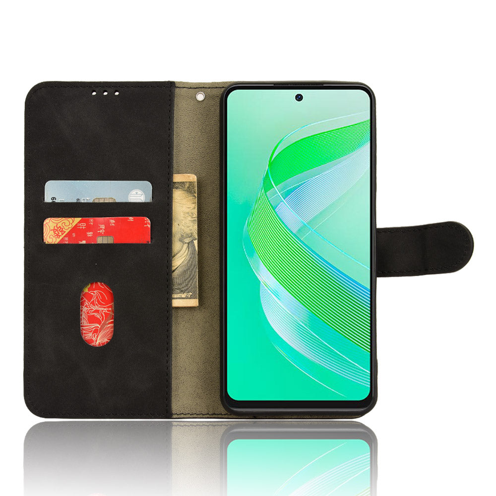 For Transsion Infinix Smart 8 Plus / Smart 8 Pro 4G Phone Cover Drop-proof Flip Stand Protective Case