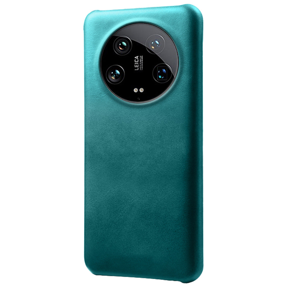For Xiaomi 14 Ultra Shockproof PU Leather+PC Mobile Phone Cover Calf Texture Case