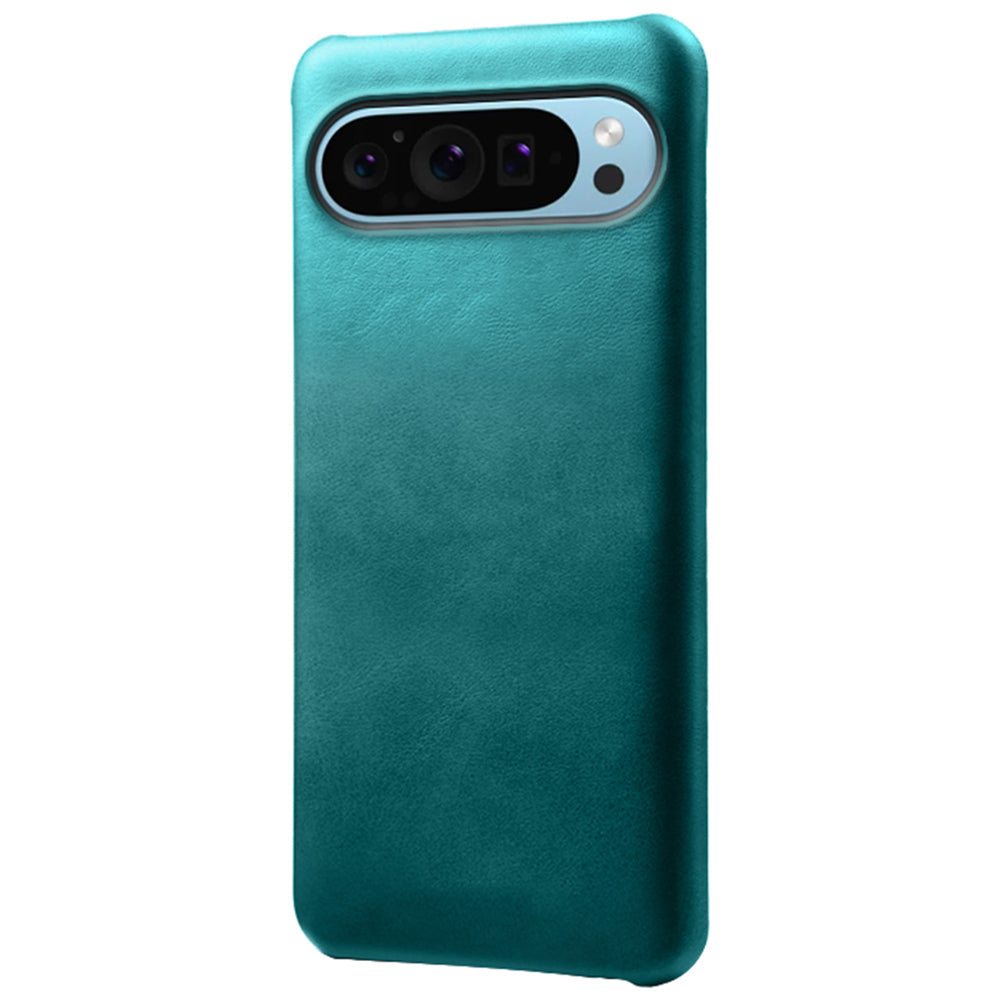 For Google Pixel 9 Cases Slim-Fit Calf Texture Phone Cover PU Leather+PC Mobile Phone Shell