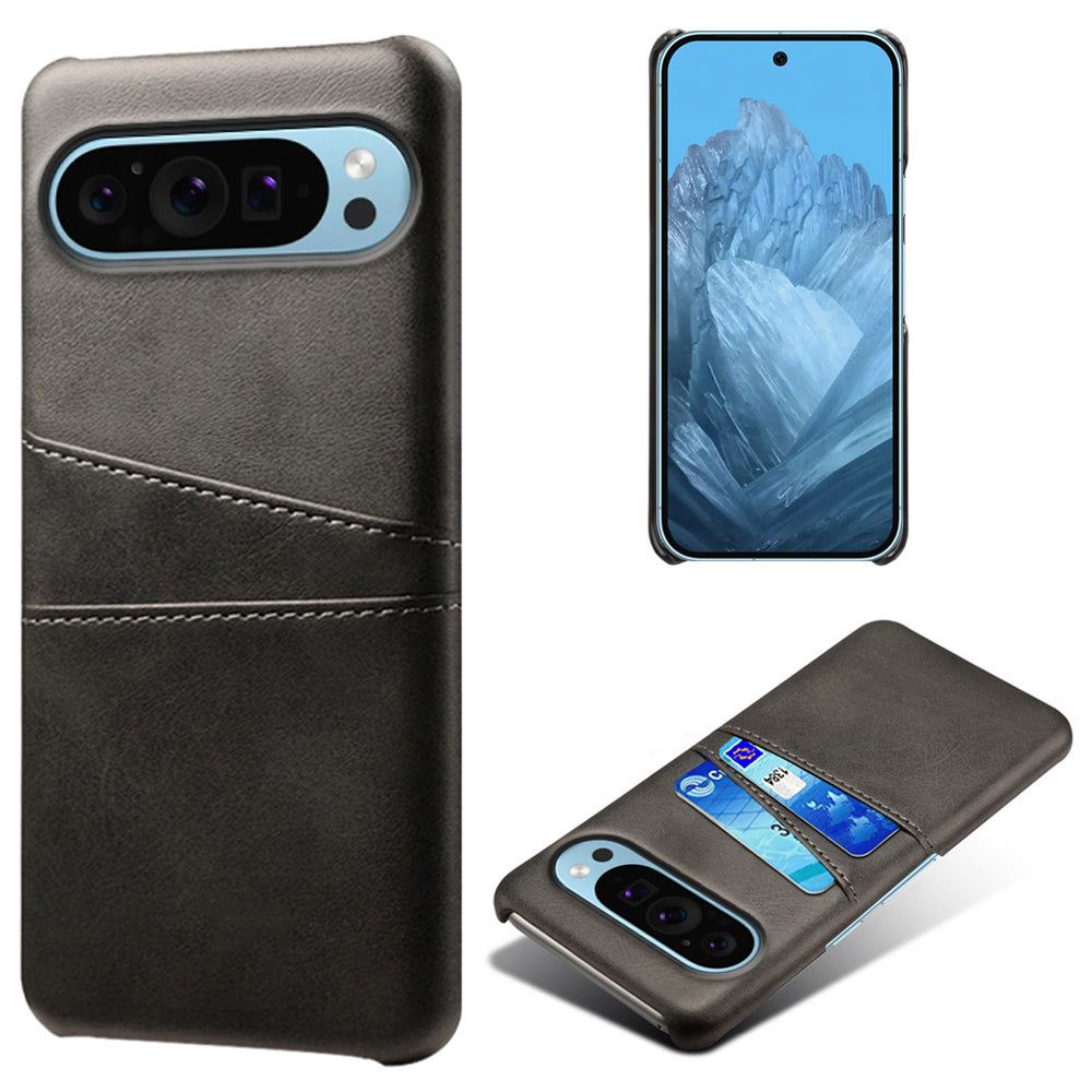 For Google Pixel 9 Phone Case Hard PC Shell with Dual Card Slots
