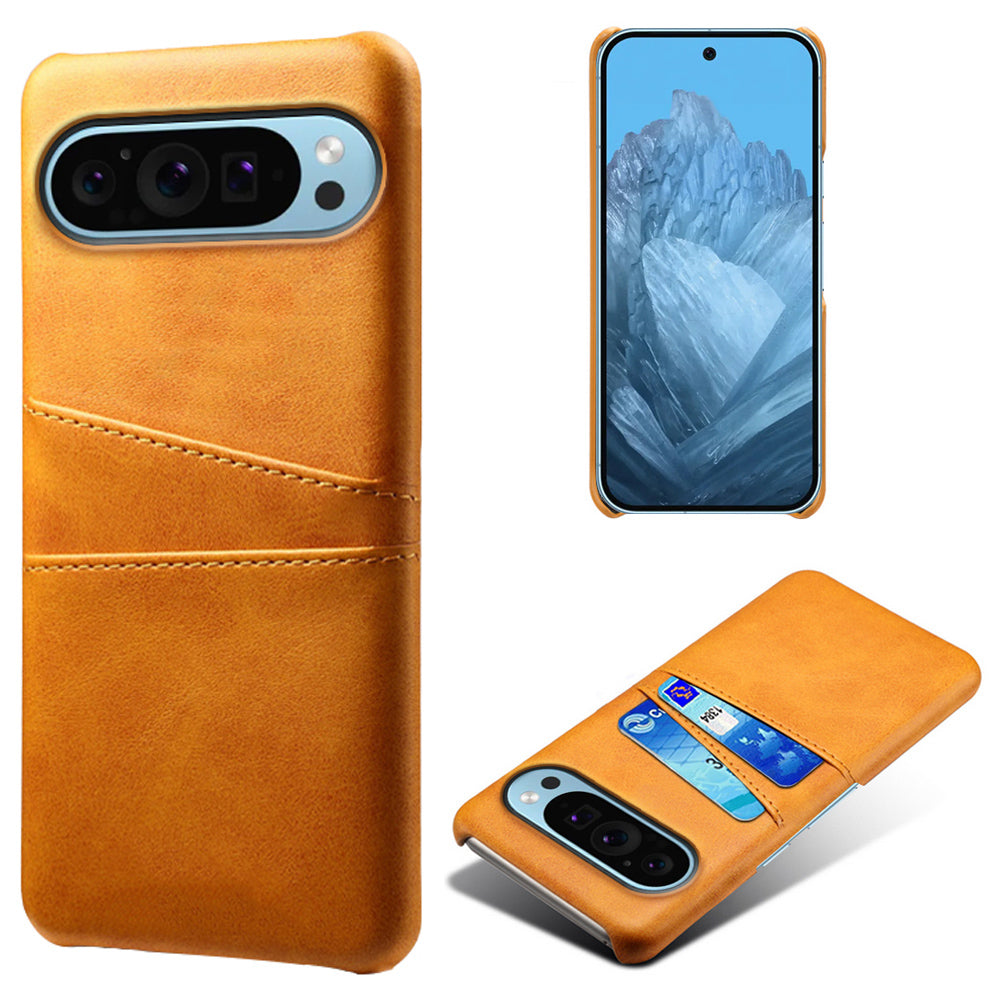For Google Pixel 9 Phone Case Hard PC Shell with Dual Card Slots