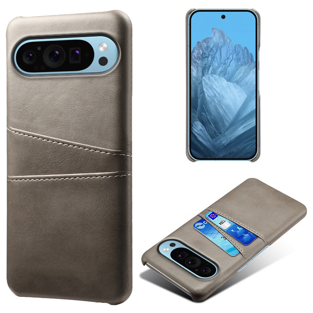 For Google Pixel 9 Phone Case Hard PC Shell with Dual Card Slots