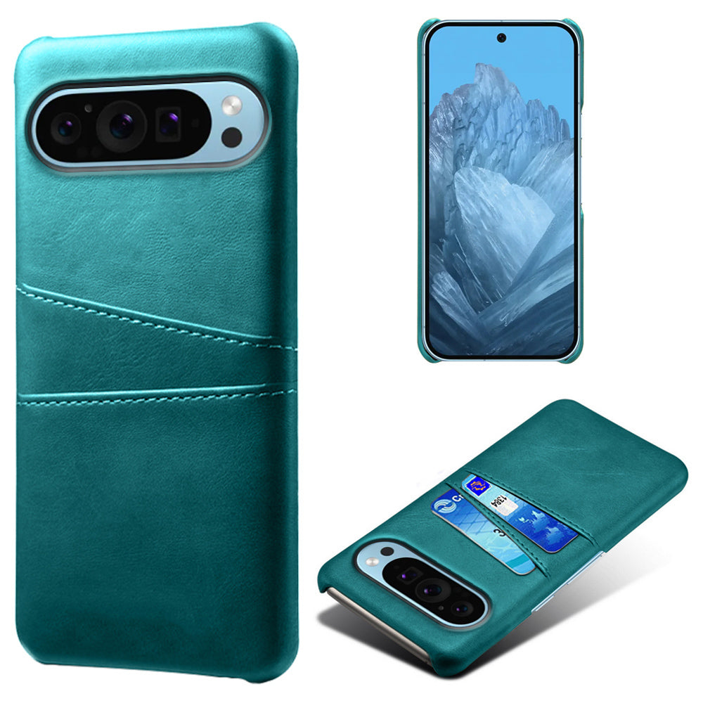 For Google Pixel 9 Phone Case Hard PC Shell with Dual Card Slots