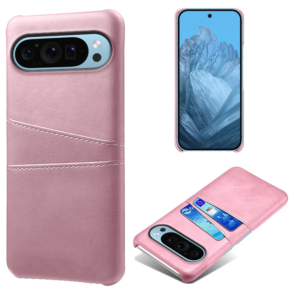 For Google Pixel 9 Phone Case Hard PC Shell with Dual Card Slots