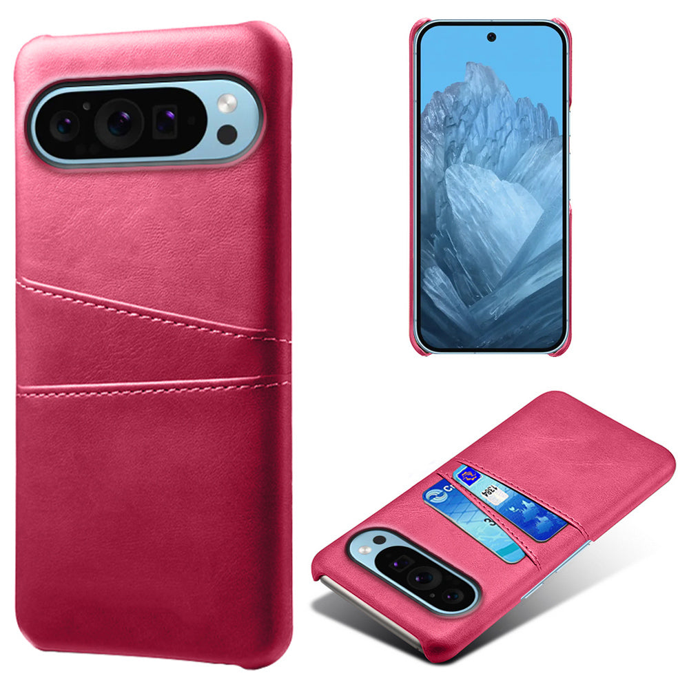 For Google Pixel 9 Phone Case Hard PC Shell with Dual Card Slots