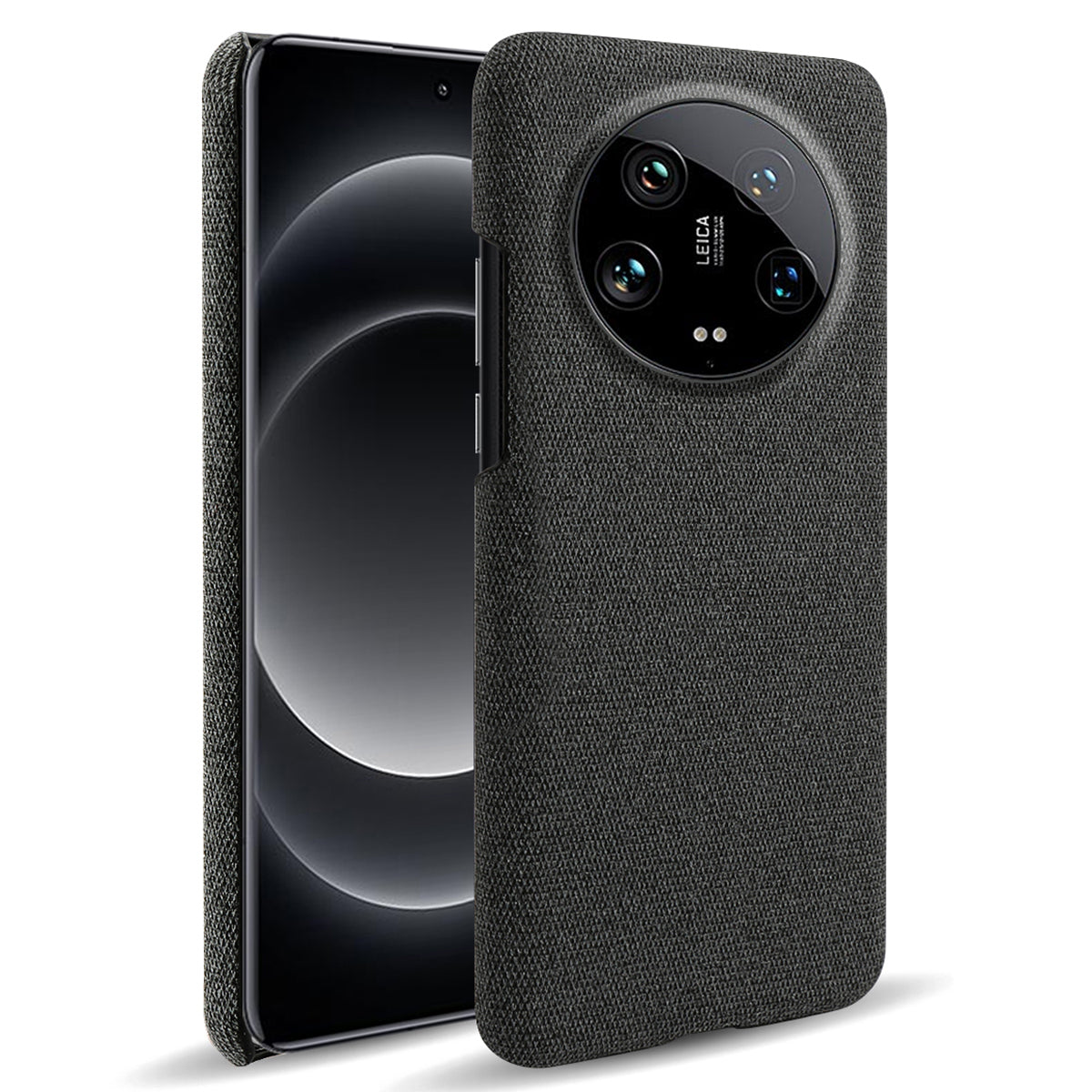 For Xiaomi 14 Ultra Shockproof Case PC+Cloth Slim Mobile Phone Cover