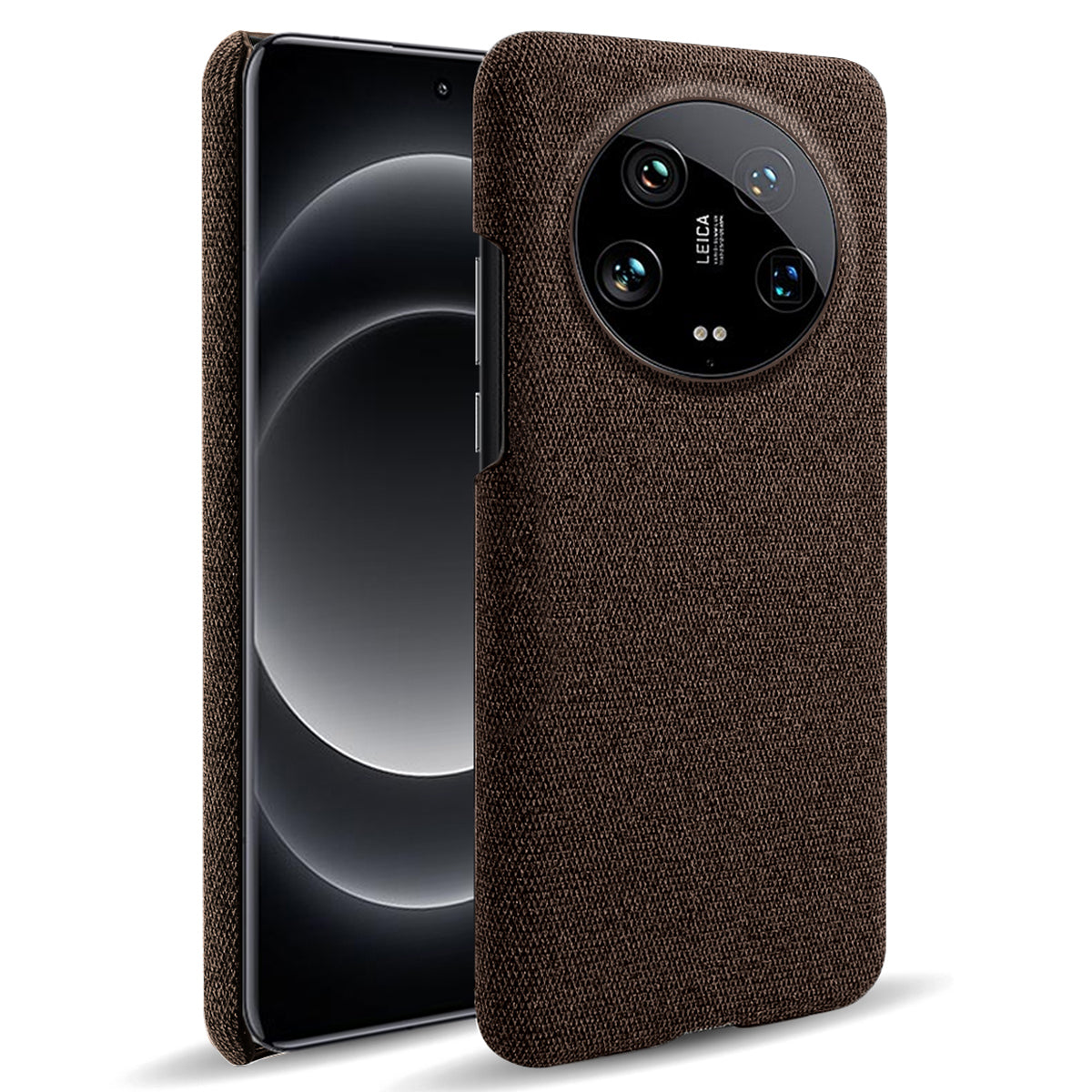 For Xiaomi 14 Ultra Shockproof Case PC+Cloth Slim Mobile Phone Cover