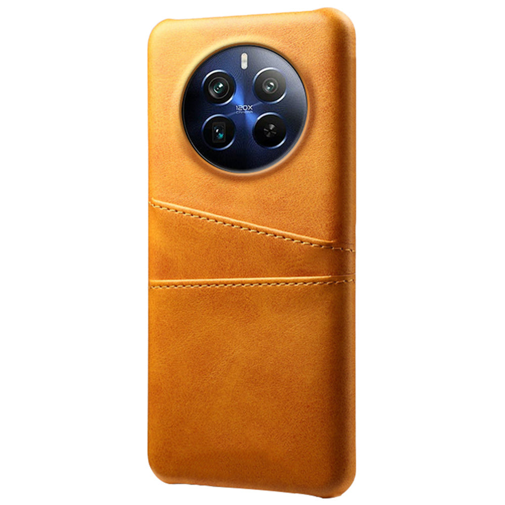 Phone Case for Realme 12 Pro 5G / 12 Pro+ 5G Shell Leather+PC Dual Card Slots Back Cover