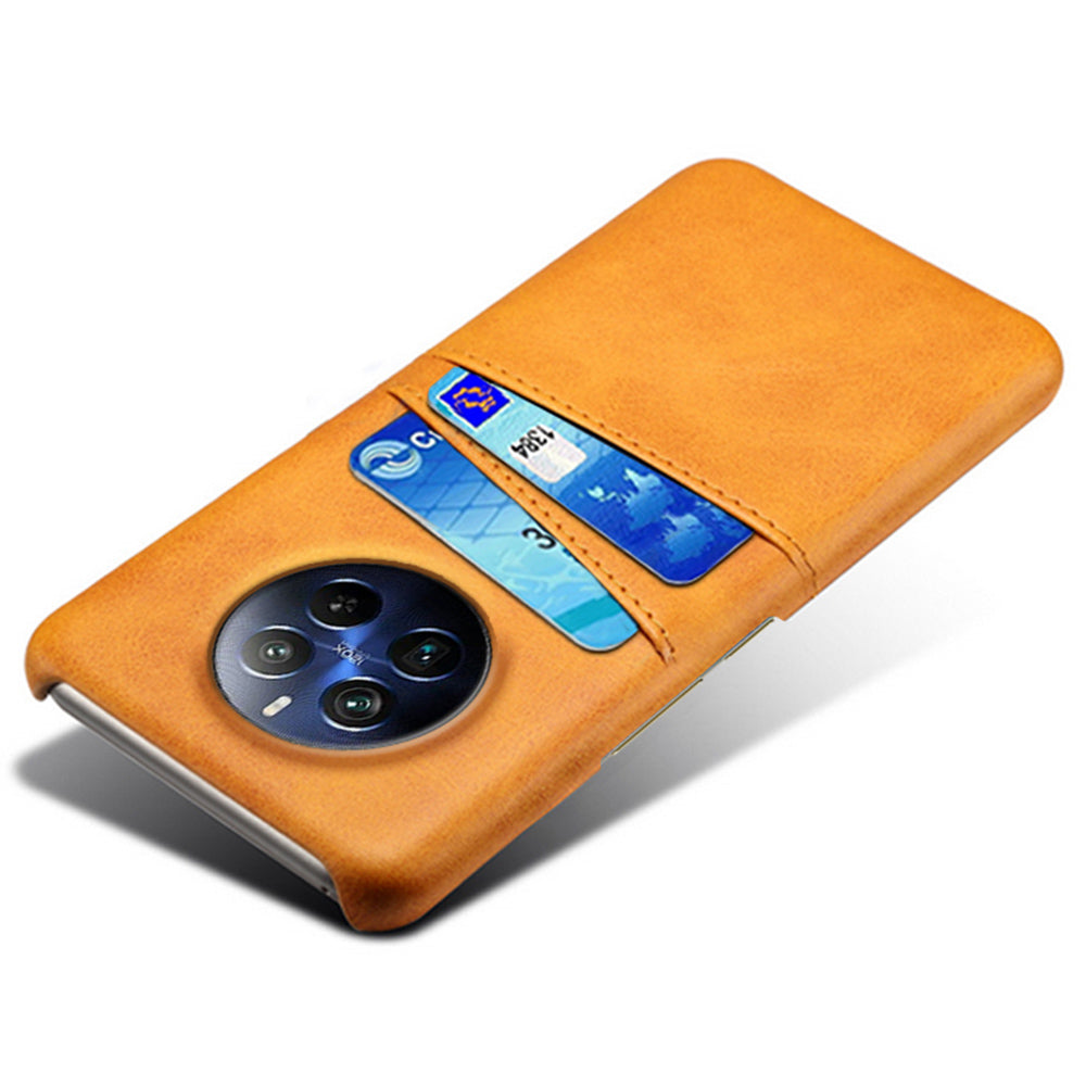 Phone Case for Realme 12 Pro 5G / 12 Pro+ 5G Shell Leather+PC Dual Card Slots Back Cover