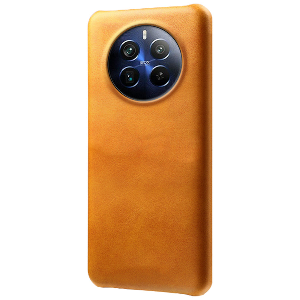 For Realme 12 Pro 5G / 12 Pro+ 5G Case PU Leather+PC Smart Phone Cover with Calf Texture