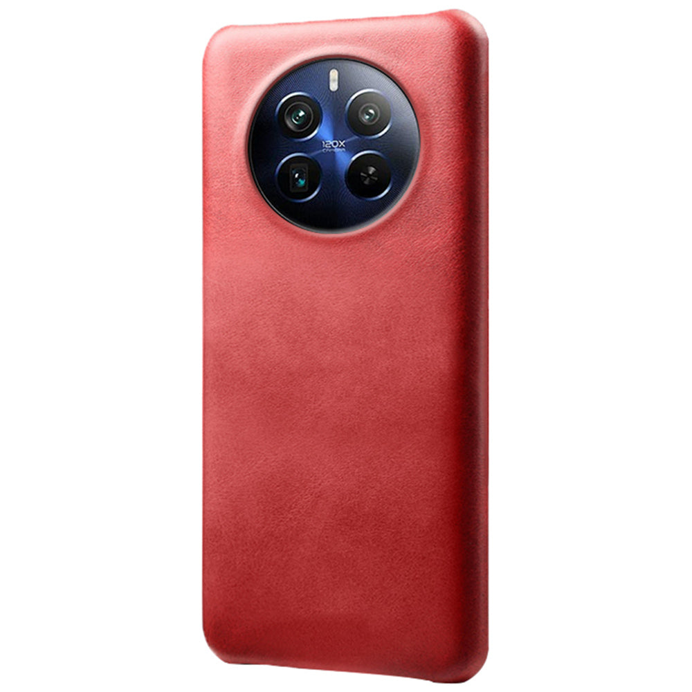 For Realme 12 Pro 5G / 12 Pro+ 5G Case PU Leather+PC Smart Phone Cover with Calf Texture