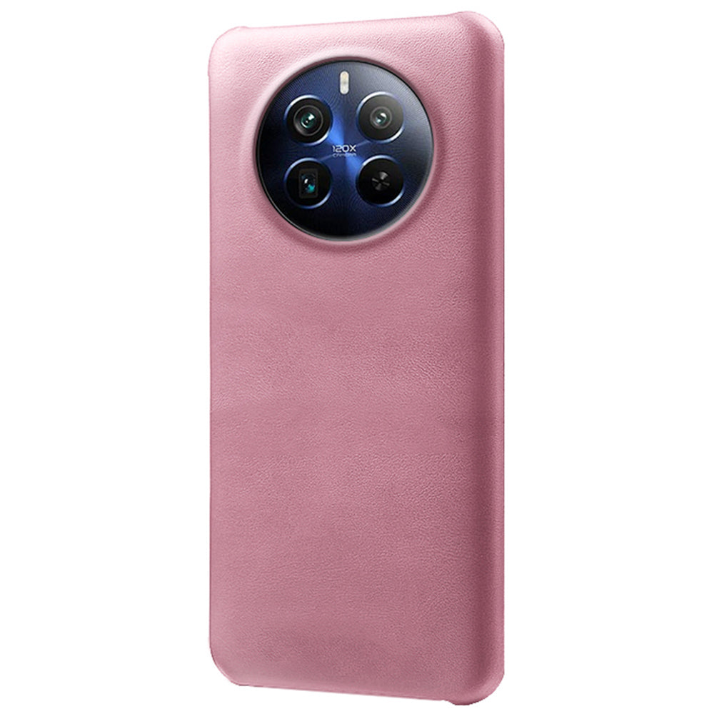 For Realme 12 Pro 5G / 12 Pro+ 5G Case PU Leather+PC Smart Phone Cover with Calf Texture