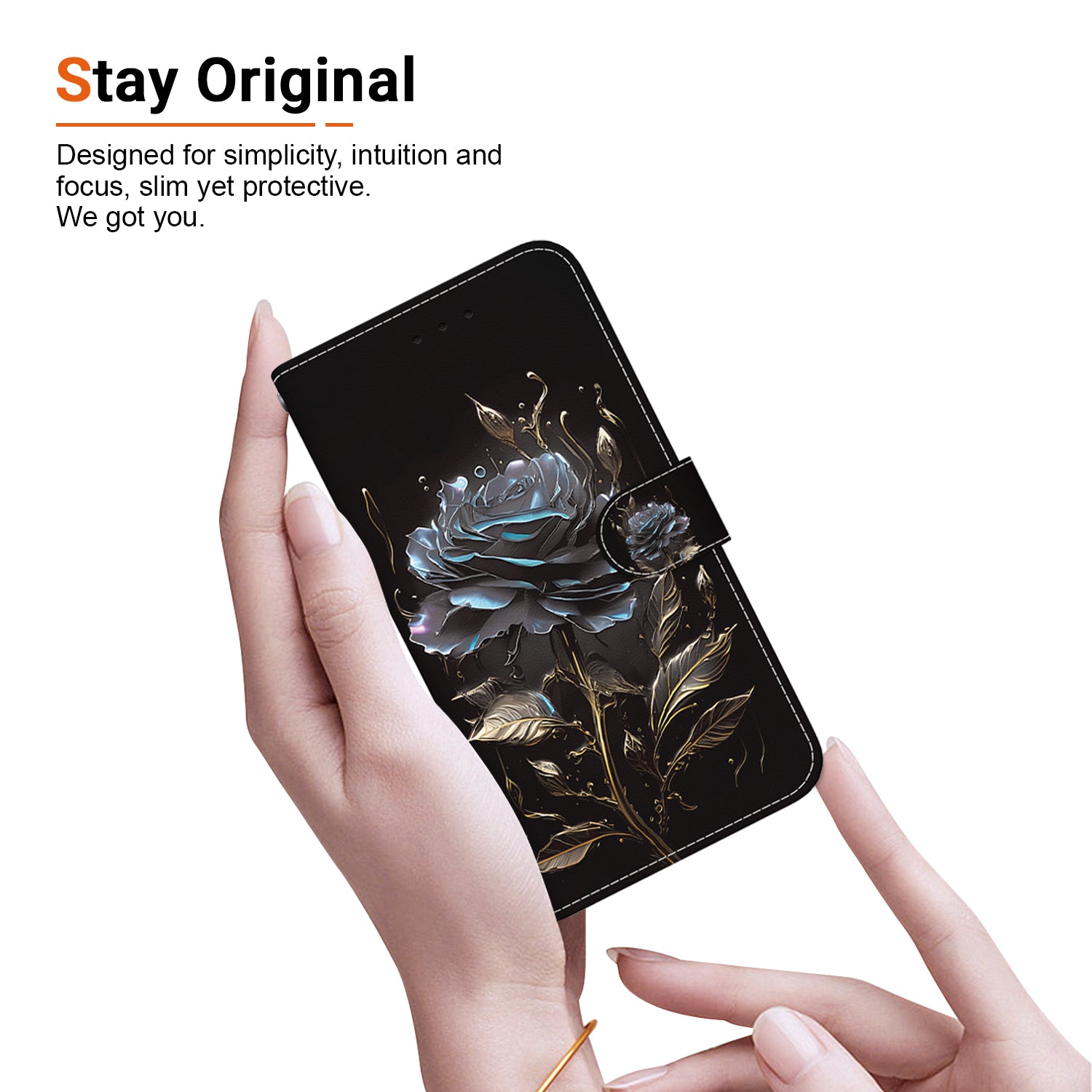 For Xiaomi Redmi K70E 5G / Poco X6 Pro 5G Case Anti-fall Leather Pattern Printing Phone Cover