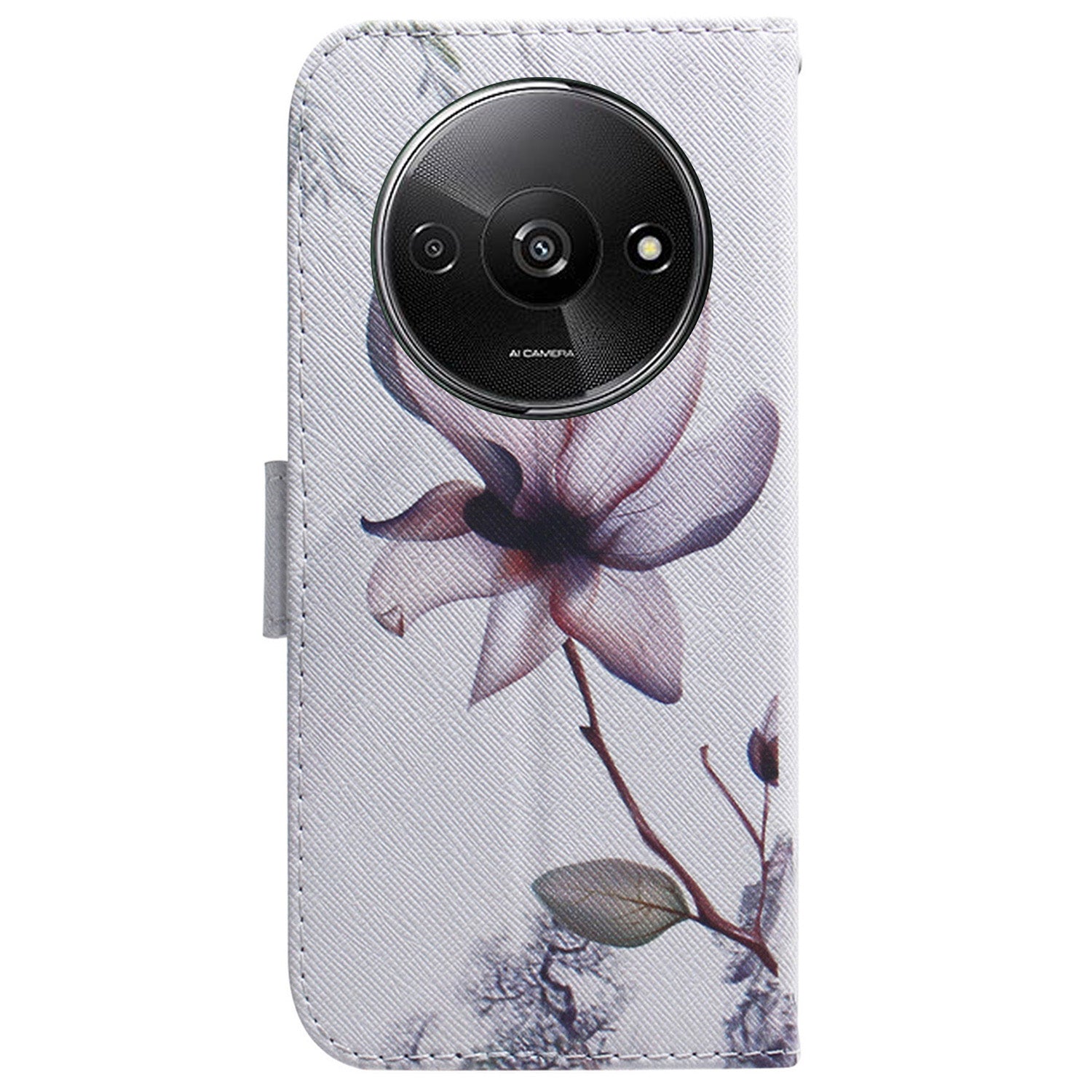 For Xiaomi Redmi A3 / Poco C61 4G Magnetic Case Shock-Absorbent Pattern Printing Phone Stand Cover