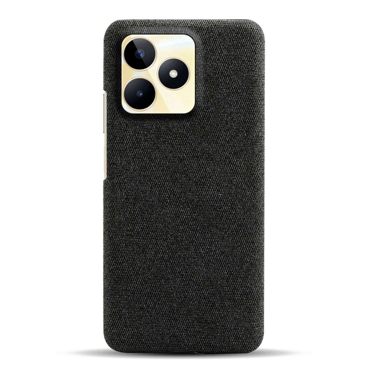 For Realme Narzo N53 4G Cell Phone Cases Shock-absorbing PC+Cloth Back Cover
