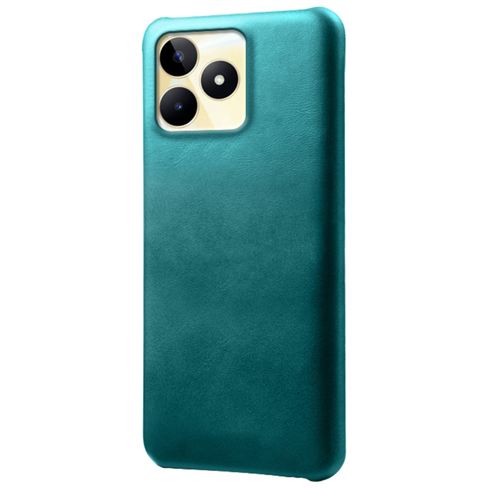 For Realme Narzo N53 4G Case PU Leather+PC Calf Texture Phone Protective Shell