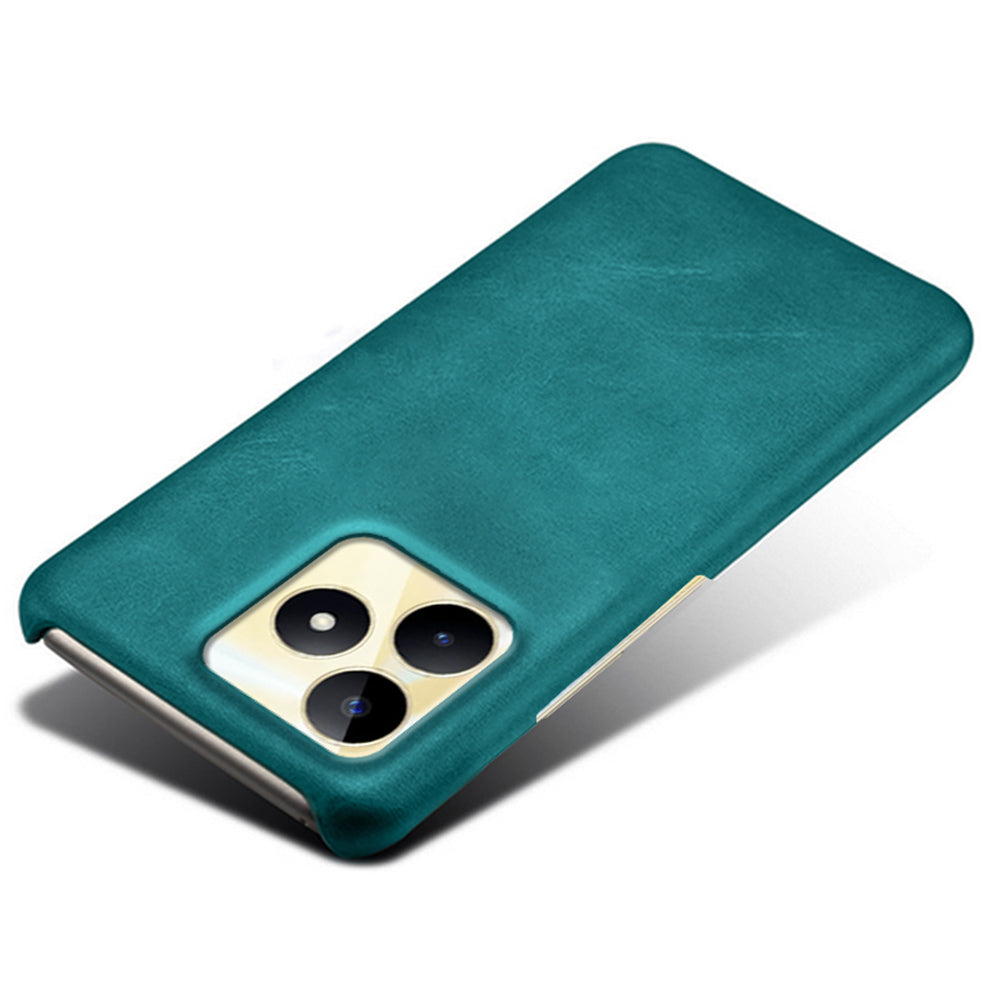 For Realme Narzo N53 4G Case PU Leather+PC Calf Texture Phone Protective Shell