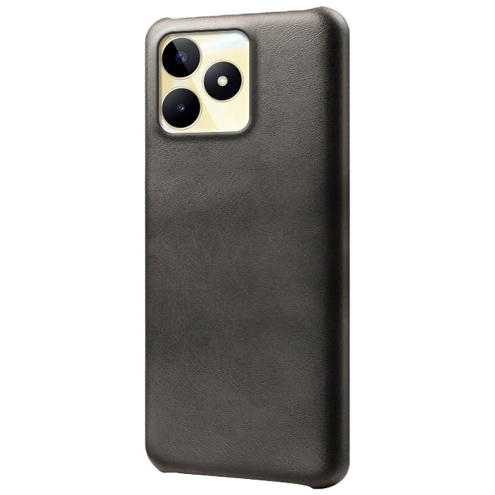For Realme Narzo N53 4G Case PU Leather+PC Calf Texture Phone Protective Shell