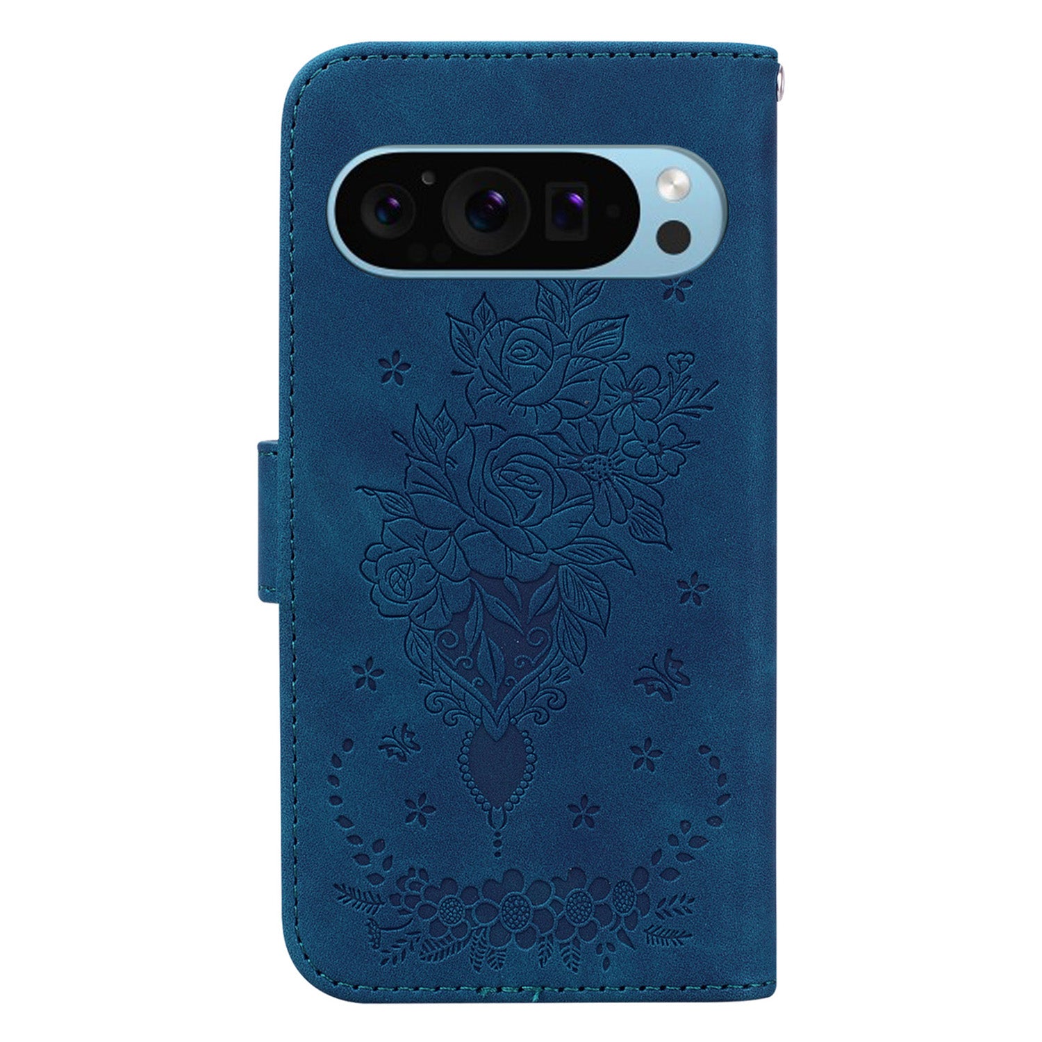 For Google Pixel 9 Pro Cell Phone Case Scratch Proof PU Leather Wallet Stand Cover