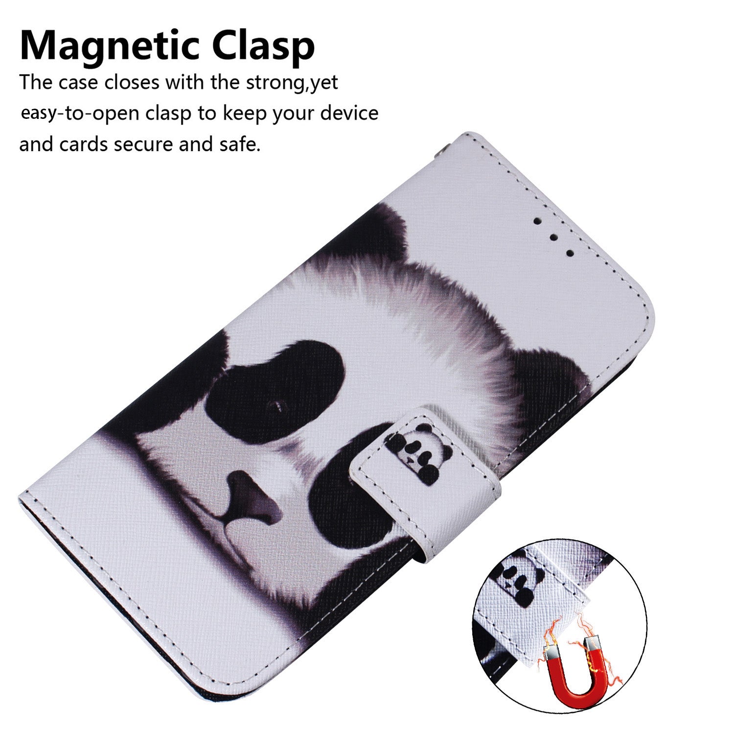 For Google Pixel 9 Pro Mobile Phone Leather Case Pattern Printing Stand Shell