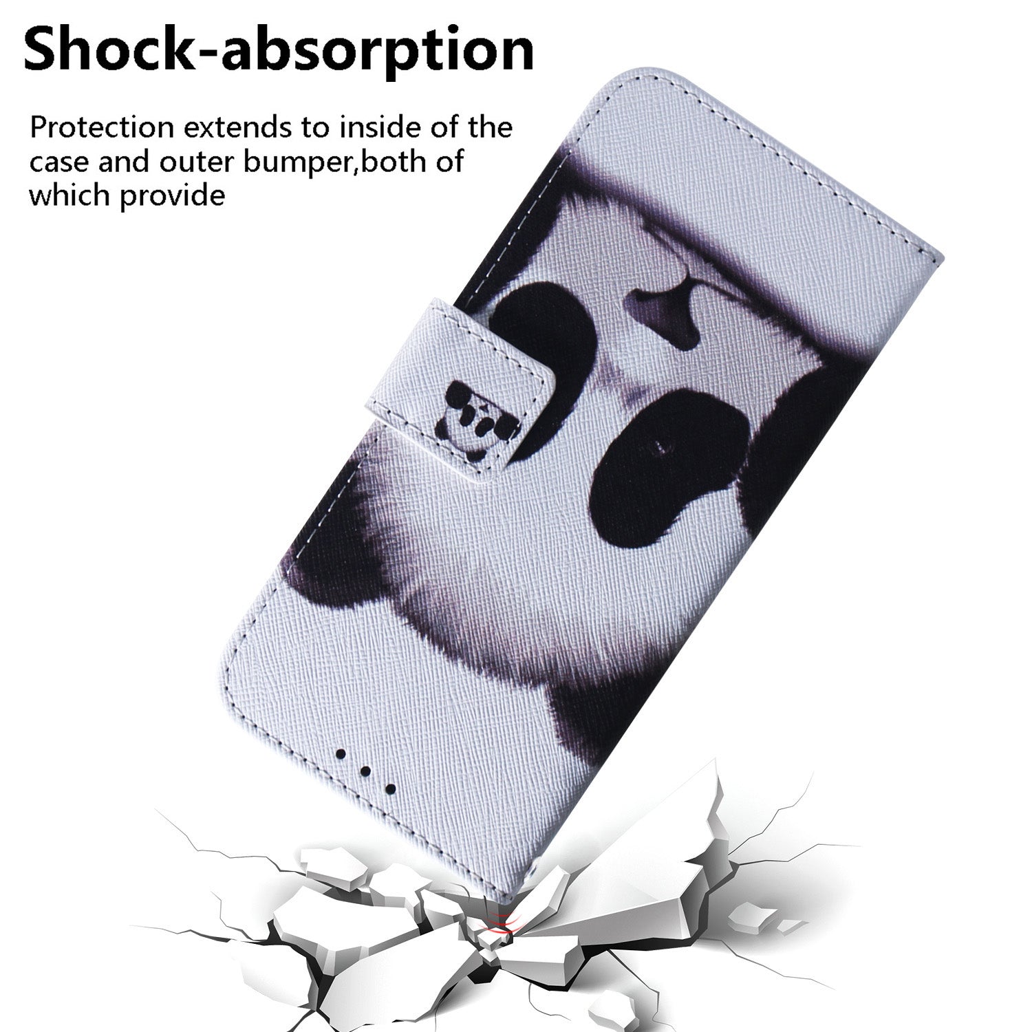 For Google Pixel 9 Pro Mobile Phone Leather Case Pattern Printing Stand Shell