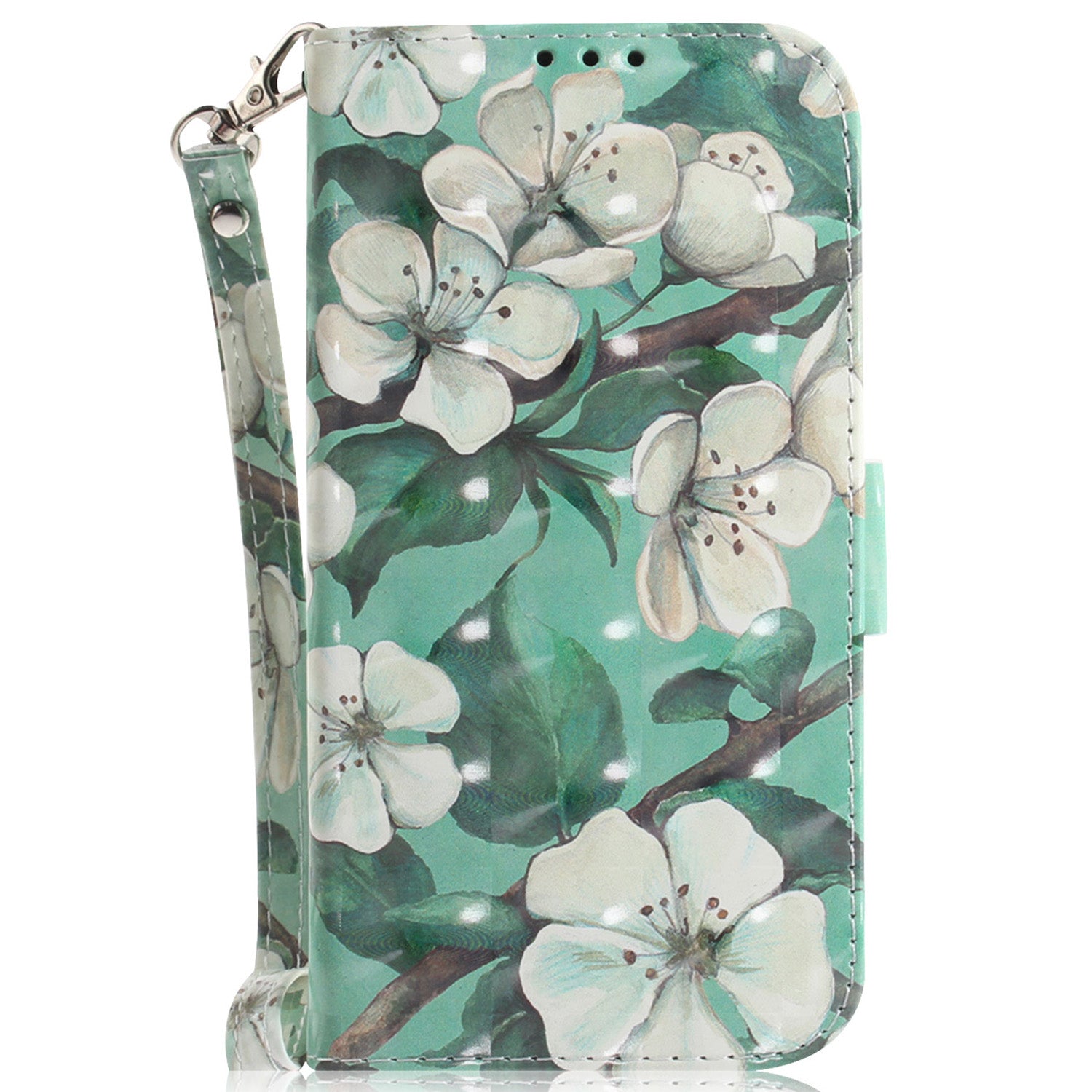 For Google Pixel 9 Pro Phone Case Pattern Printing Leather Flip Cover with Strap