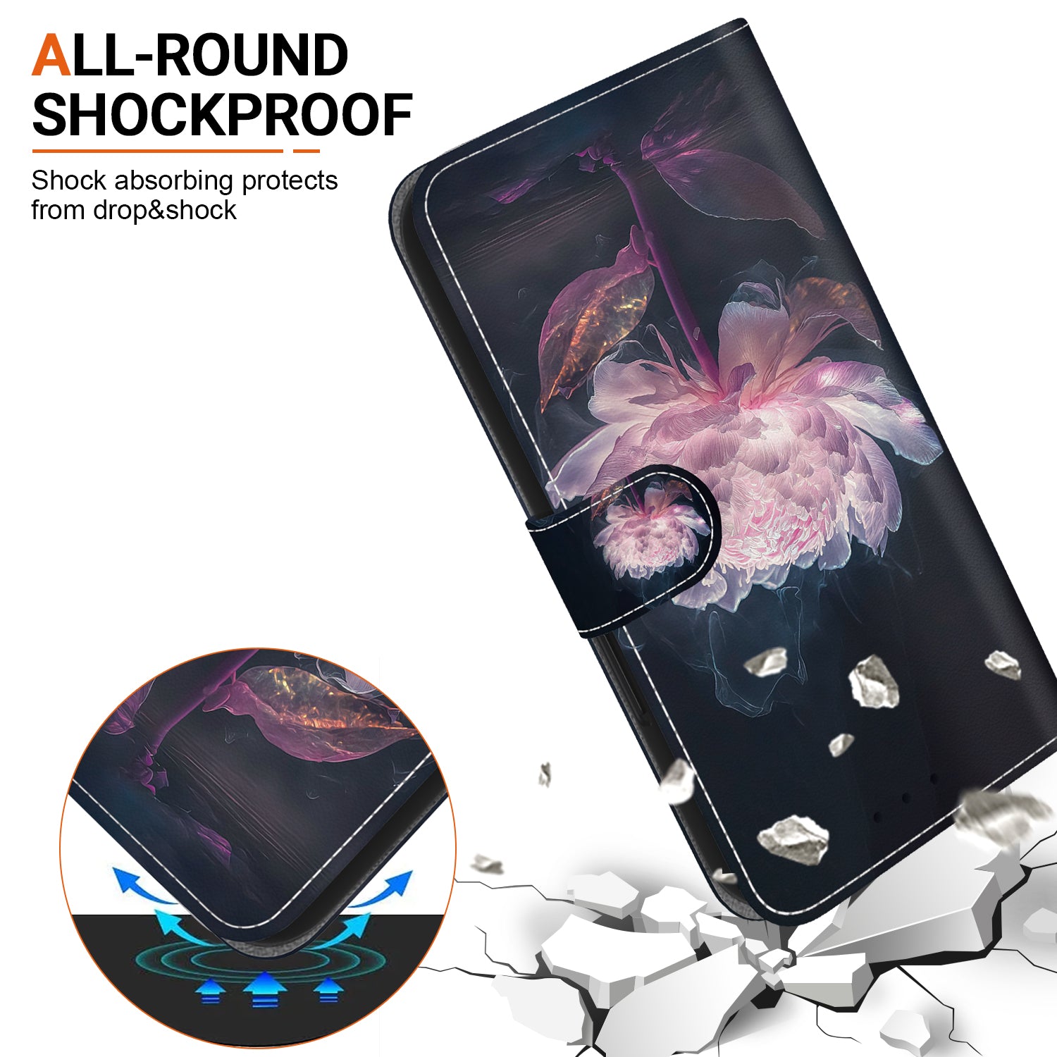 For Google Pixel 9 Pro Case PU Leather Wallet Design Pattern Printing Phone Cover