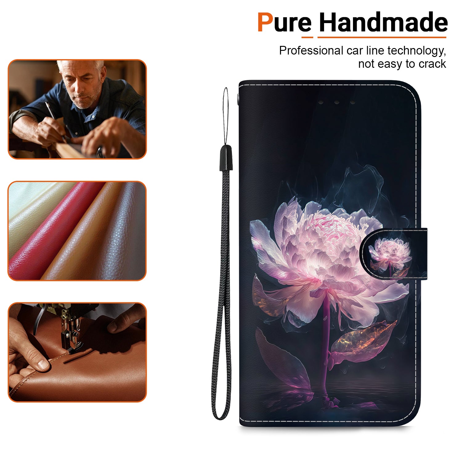 For Google Pixel 9 Pro Case PU Leather Wallet Design Pattern Printing Phone Cover