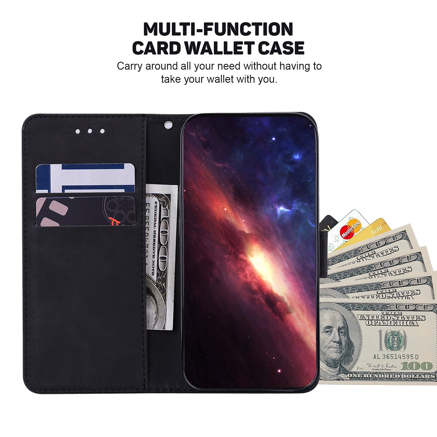 For Oppo Reno11 5G (Global) Cell Phone Case Anti-drop Imprinted PU Leather Wallet Cover