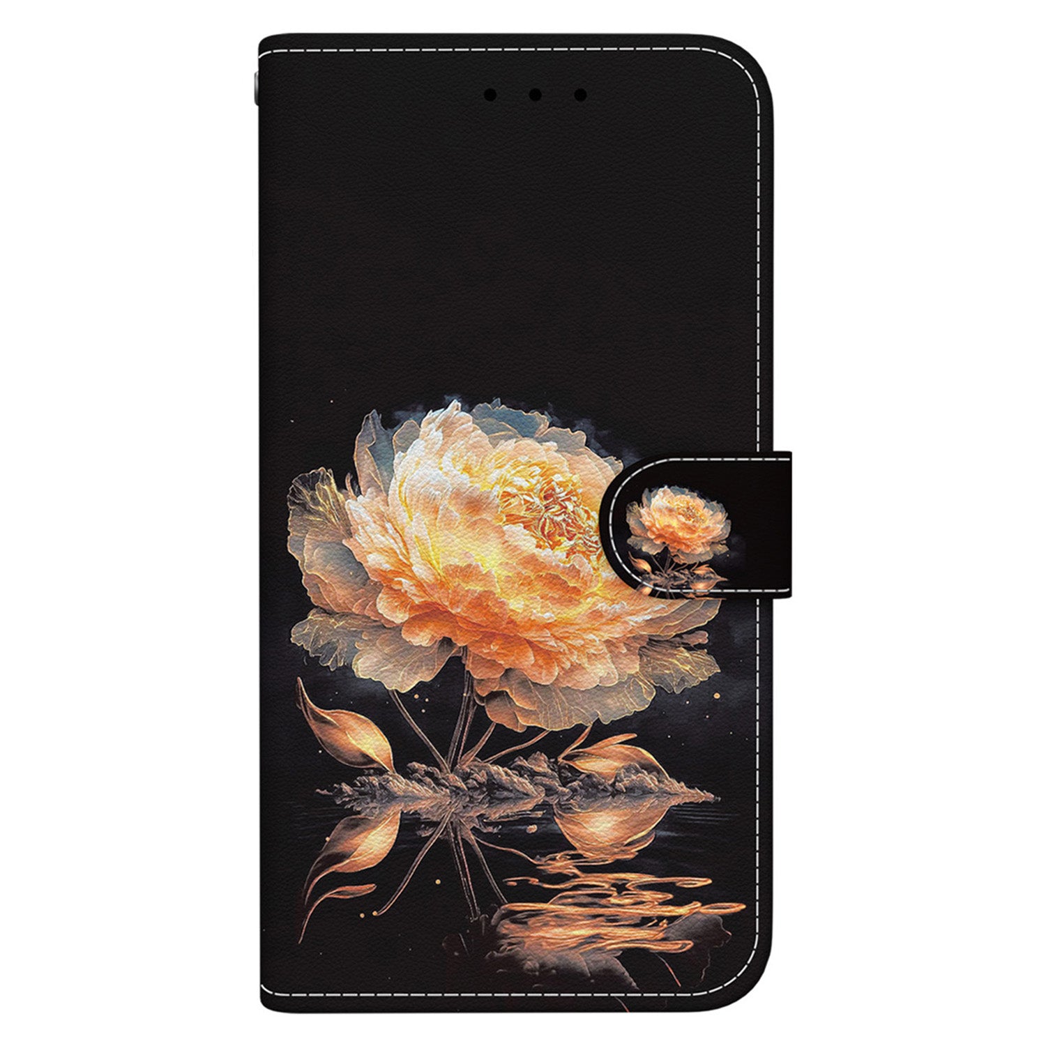 For Oppo Reno11 5G (Global) Case Fall Protection PU Leather Pattern Printing Phone Cover