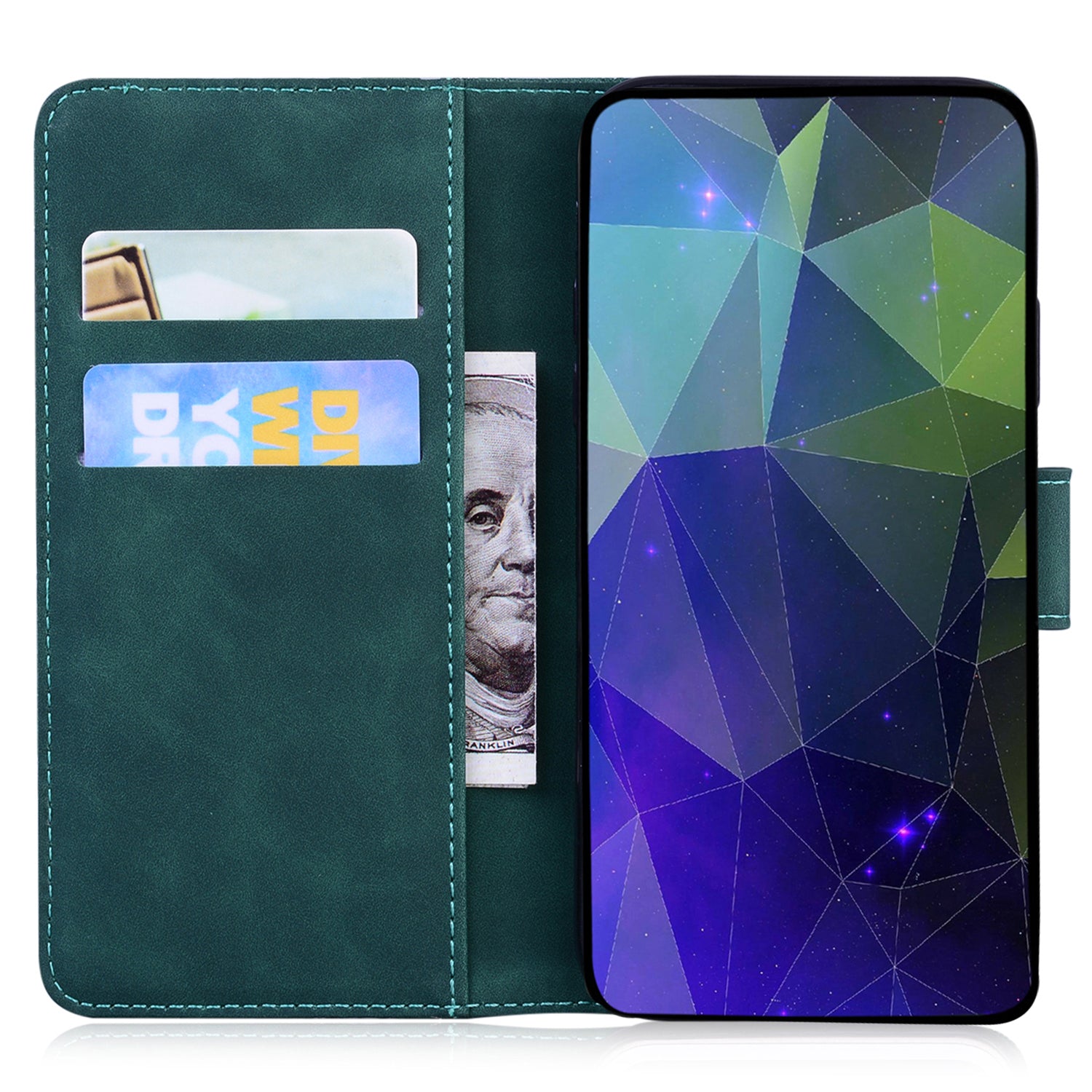 For Oppo Reno11 5G (Global) Cell Phone Cover Shockproof PU Leather+TPU Flip Stand Case