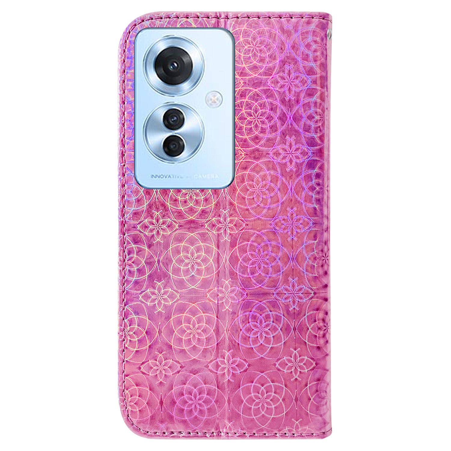 For Oppo Reno11 F 5G / F25 Pro 5G PU Leather+TPU Phone Case Dazzling Flower Wallet Cover