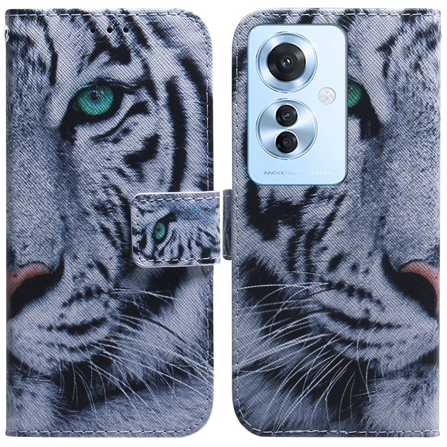 For Oppo Reno11 F 5G / F25 Pro 5G Phone Case Pattern Printing Stand Leather Shell