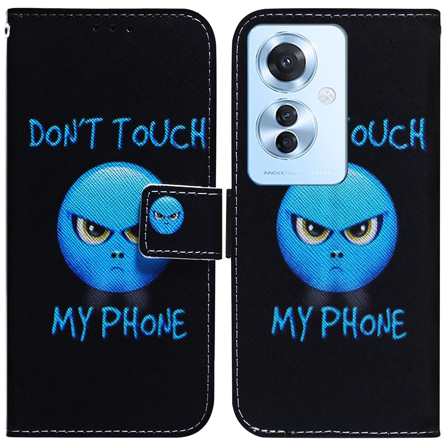 For Oppo Reno11 F 5G / F25 Pro 5G Phone Case Pattern Printing Stand Leather Shell