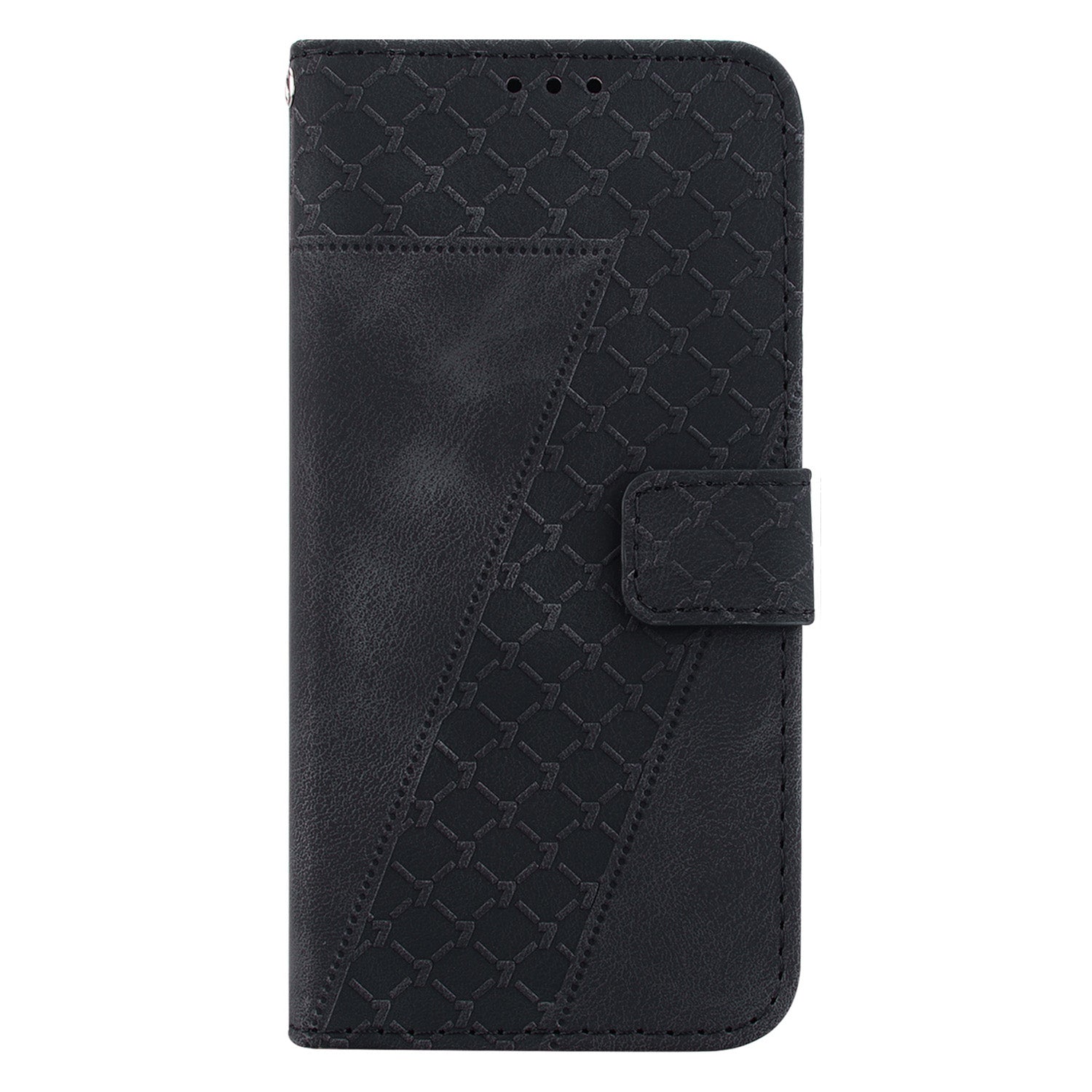 For Oppo Reno11 5G (Global) Cell Phone Case 7-Shape Imprinted Shockproof Leather Wallet Cover