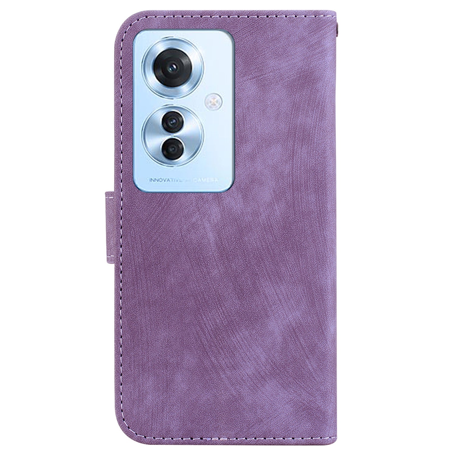 For Oppo Reno11 F 5G / F25 Pro 5G Cell Phone Case Lovely Tiger Imprinted Leather Anti-scratch Cover