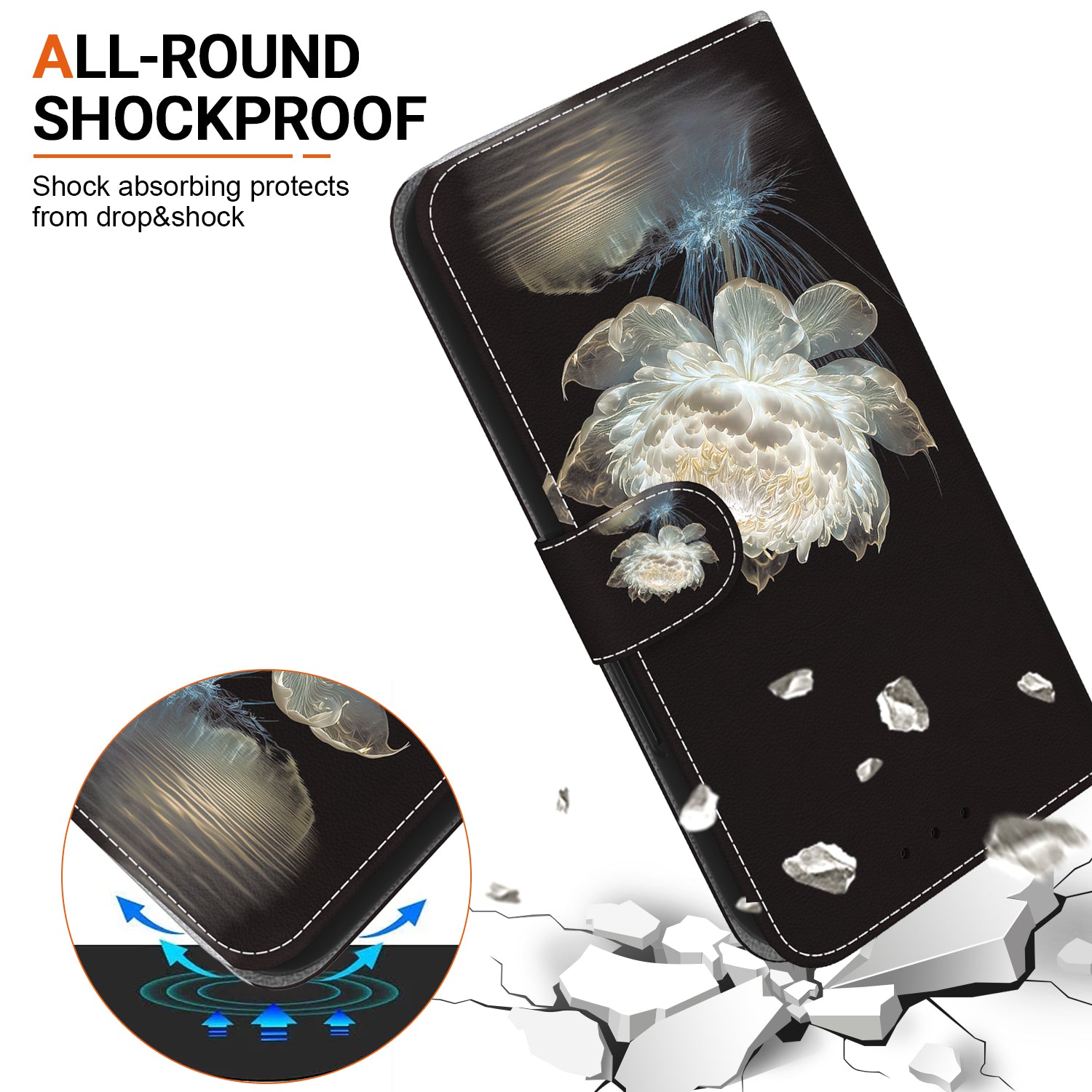 For Oppo Reno11 F 5G / F25 Pro 5G Case Pattern Printing PU Leather + TPU Phone Cover